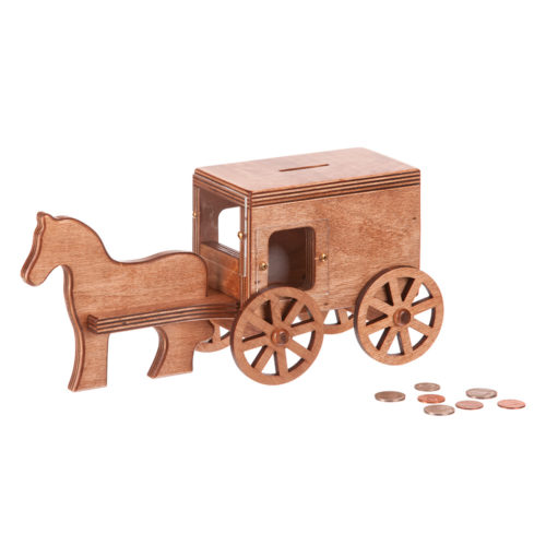 Horse & Buggy Coin Bank
